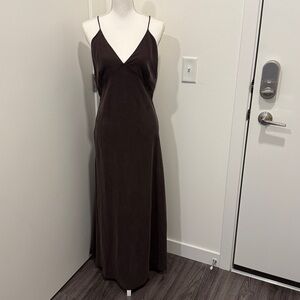 Zara backless maxi dress